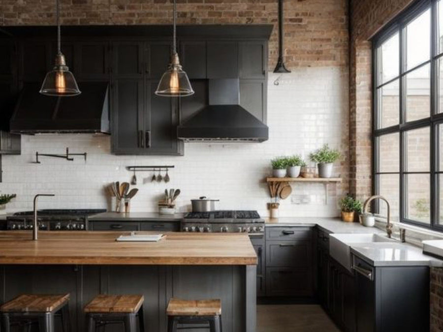 Industrial Luxe Kitchen: Where Raw Meets Refined in Culinary Design