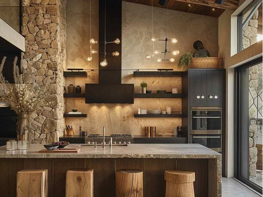 Earth & Artisan Kitchen: Where Organic Soul Meets Sculptural Design