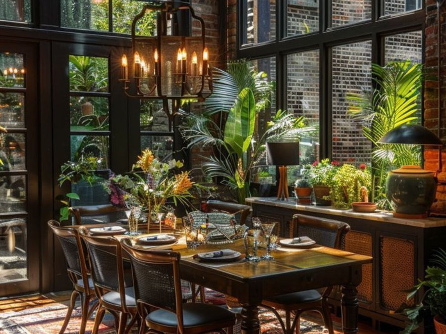 Eclectic Global Kitchen