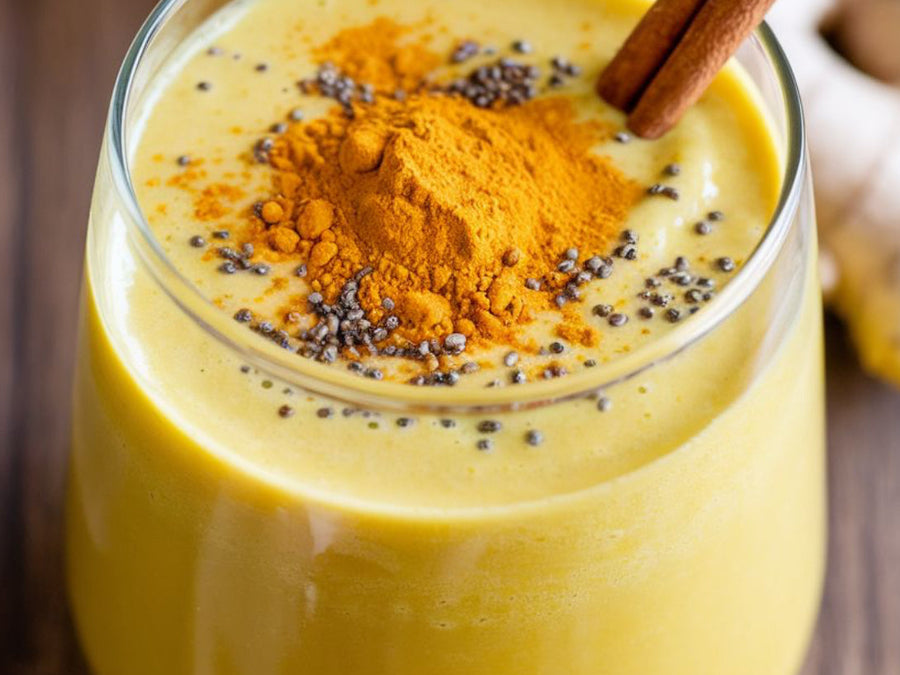 Matcha Turmeric Ginger Latte — A Cozy, Anti-Inflammatory Glow Drink