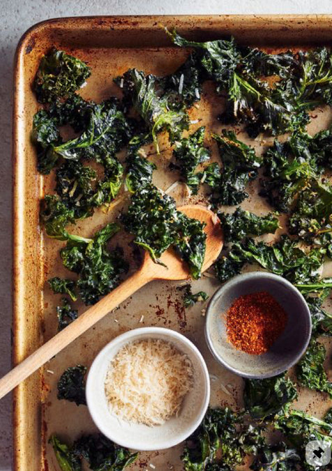 🌱 Baked Kale Bites — H&F Late Summer Recipe
