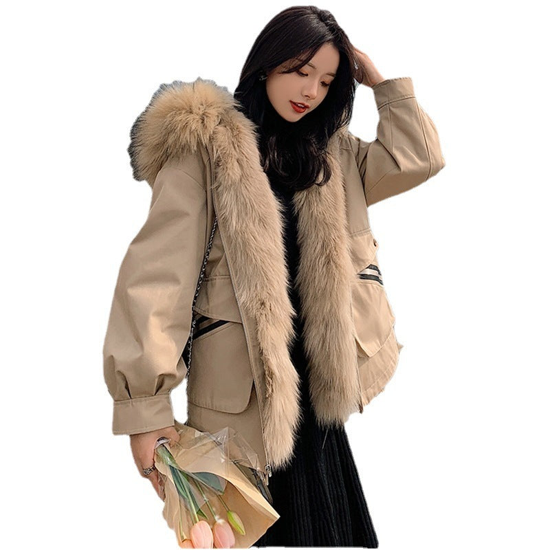 Thick Padded Winter Fashion All-match Padded Jacket