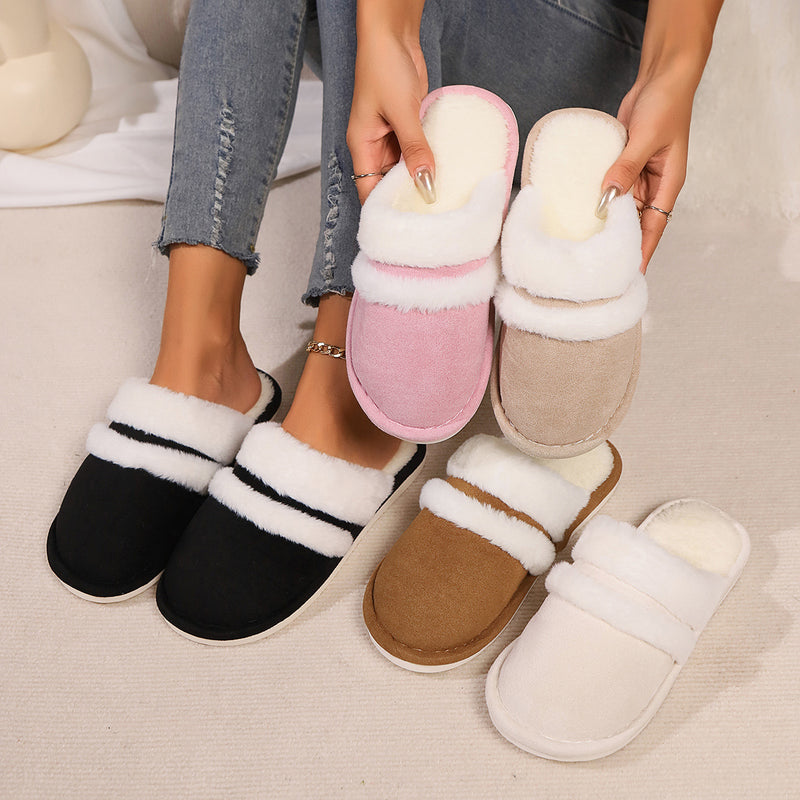 H&F Rabbit Fluffy Slippers c