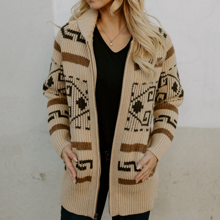 H&F Jacquard Winter Sweater c