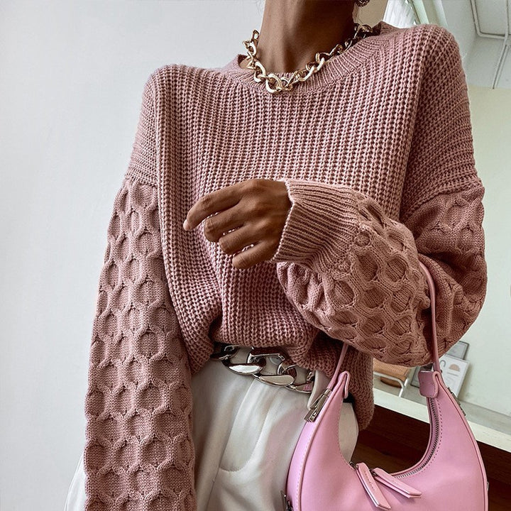 H&F Pullover Knit Sweater c