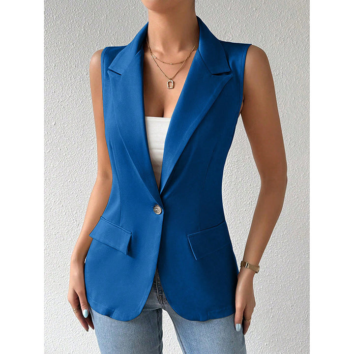 H&F Sleeveless Blazer Vest c