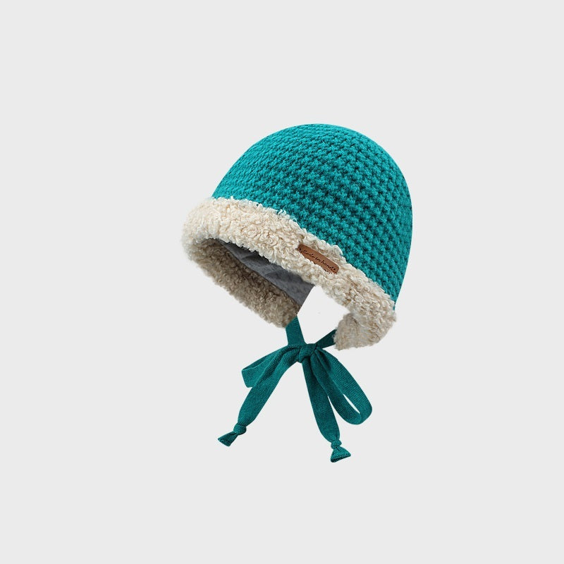 H&F Strap Plush Hat c