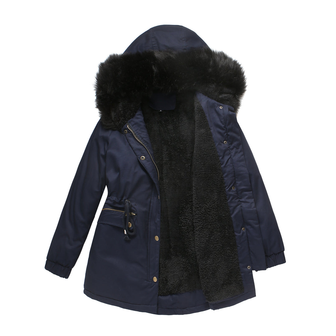 H&F Hooded Fur Cotton c