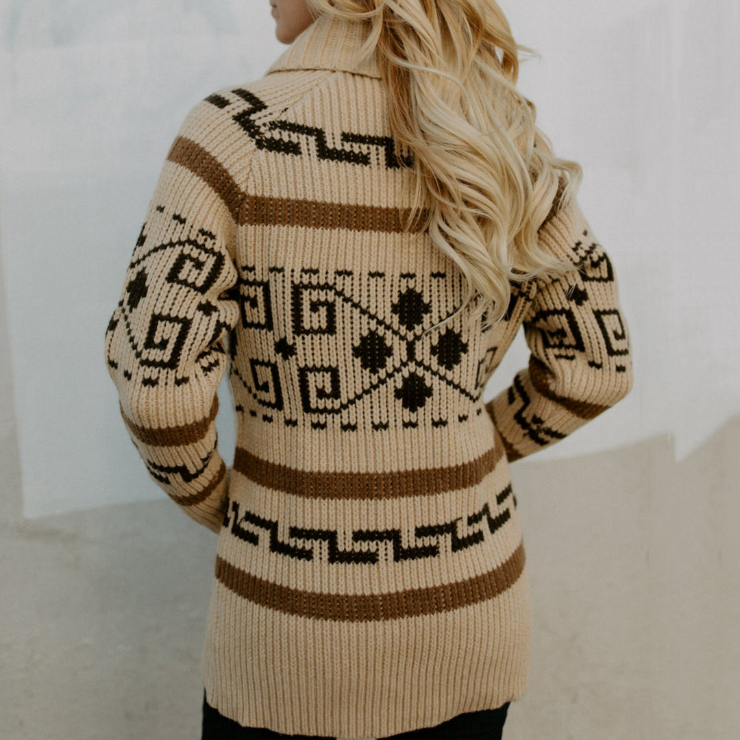 H&F Jacquard Winter Sweater c