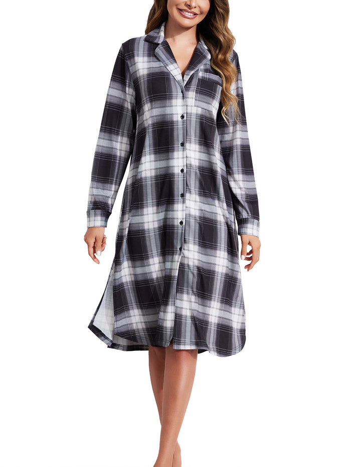H&F Cotton Stripe Nightdress c