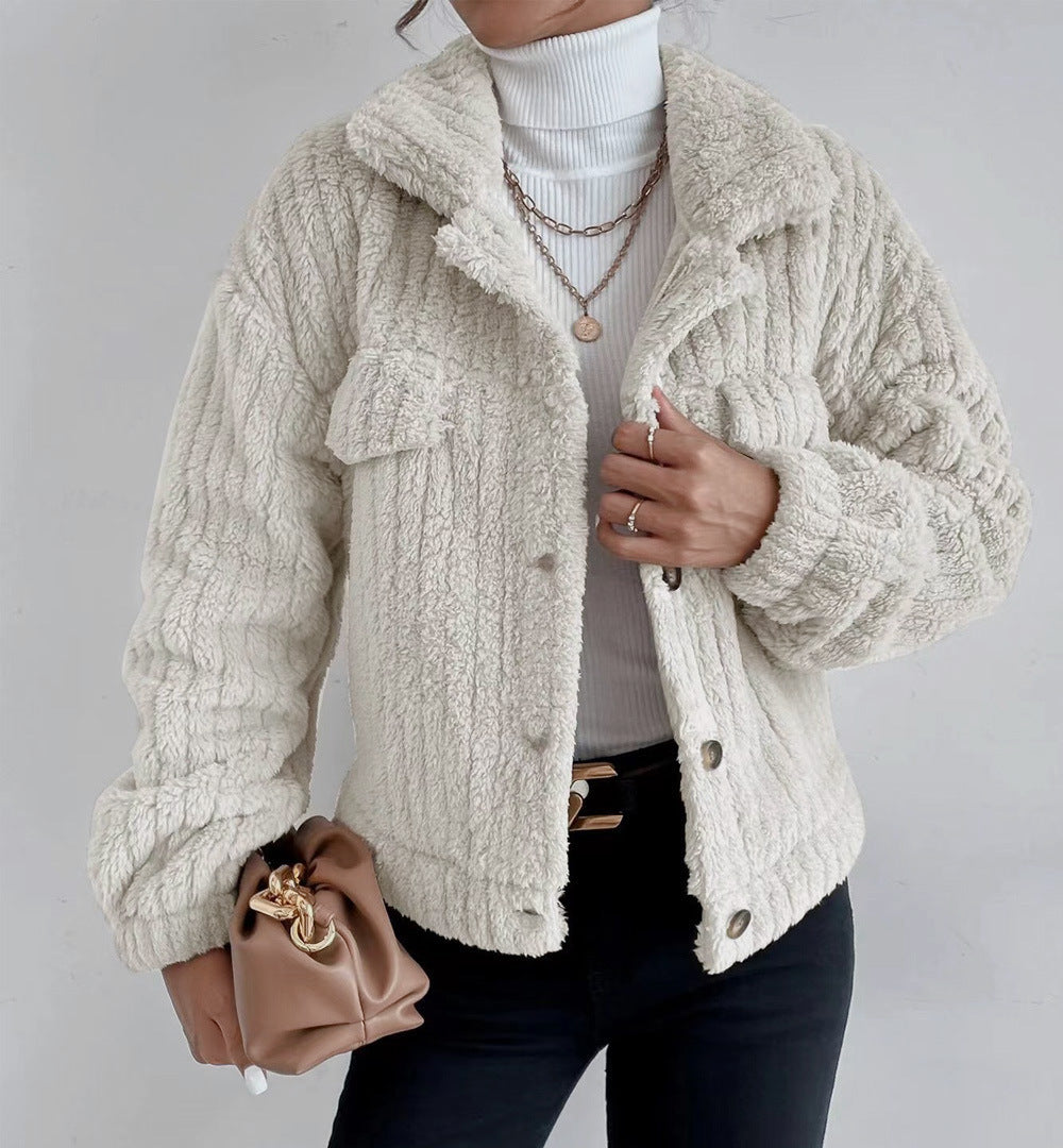 H&F Rabbit Plush Jacket c