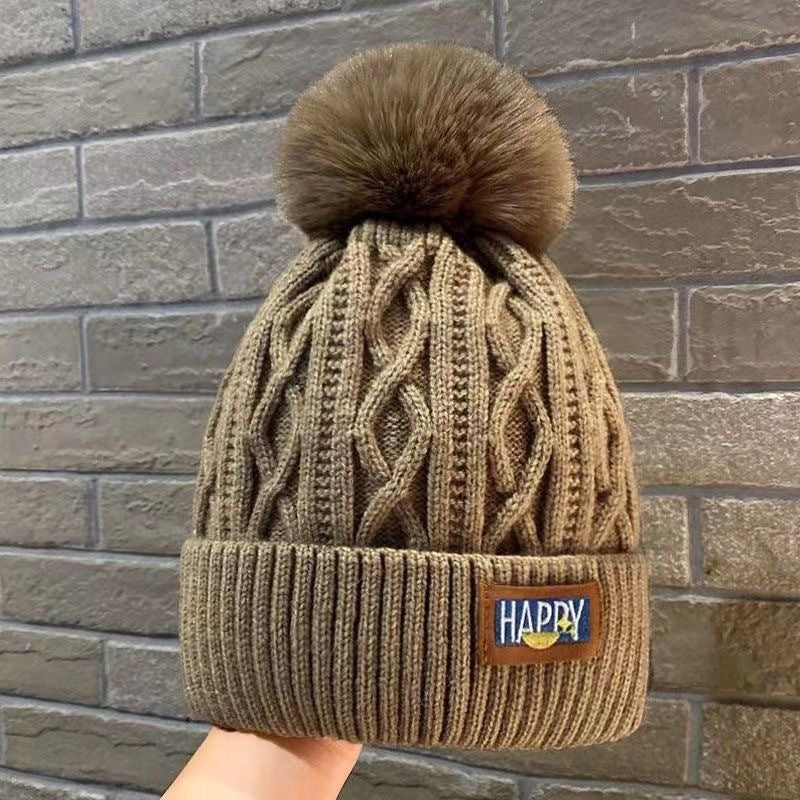 H&F Satin Pom Beanie c