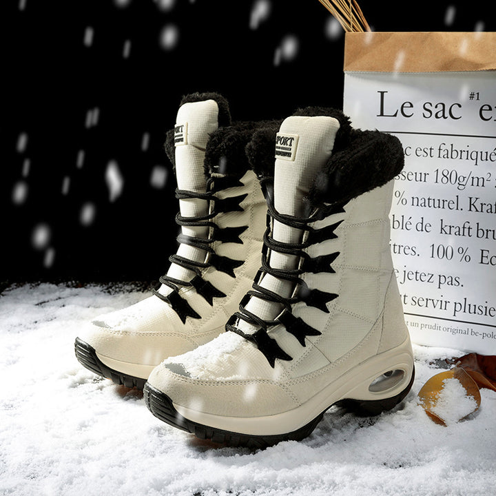 H&F Velvet Cotton Boots c