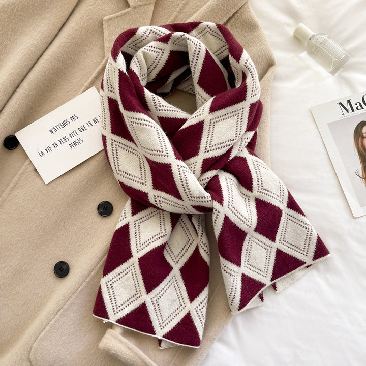 H&F Wool Scarf Camel c