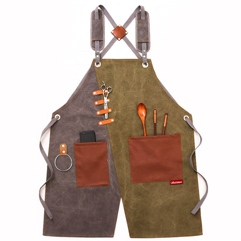 Denim Apron Work Clothes