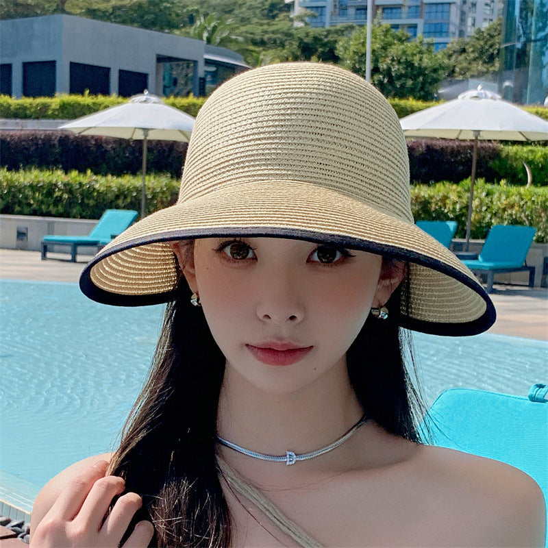 H&F Sunproof Straw Visor c