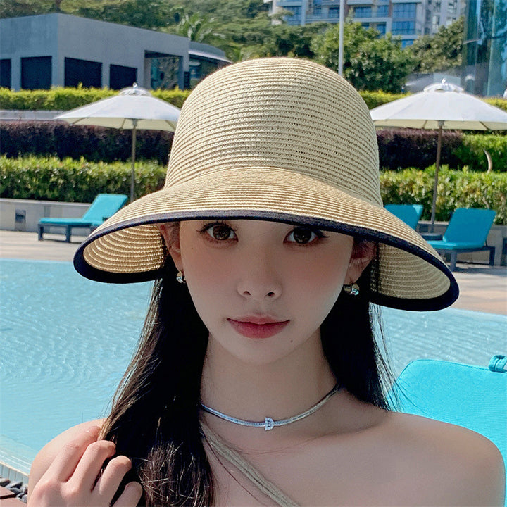 H&F Sunproof Straw Visor c