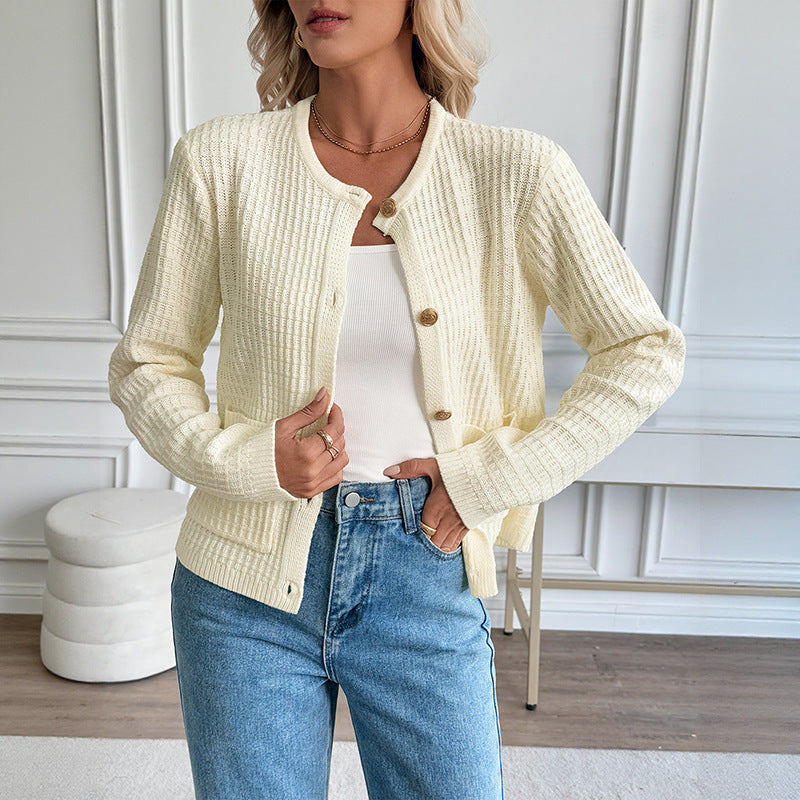 H&F Metal Button Cardigan c