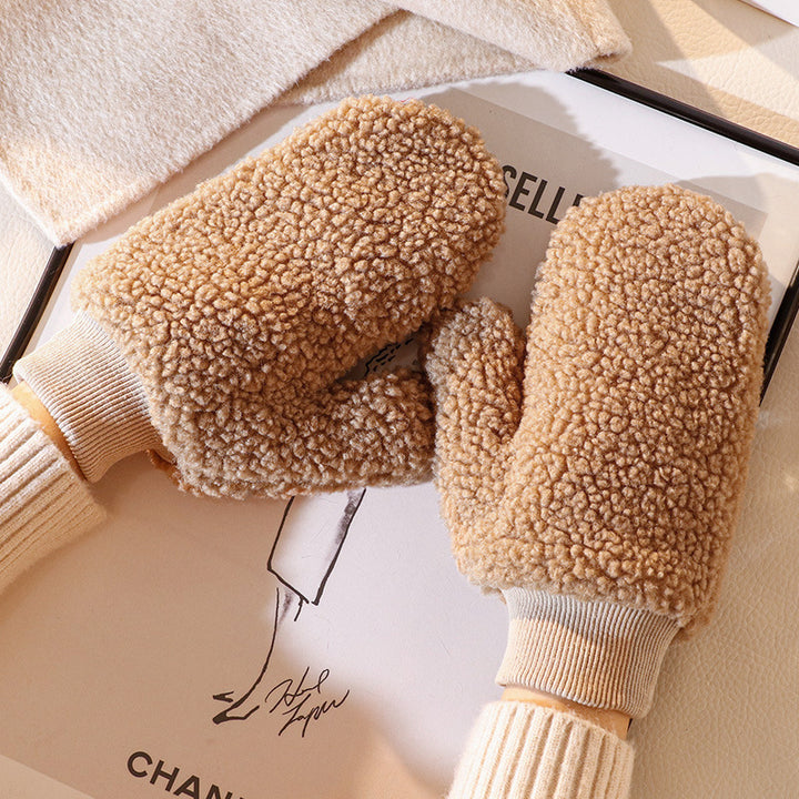 H&F Plush Warm Gloves c
