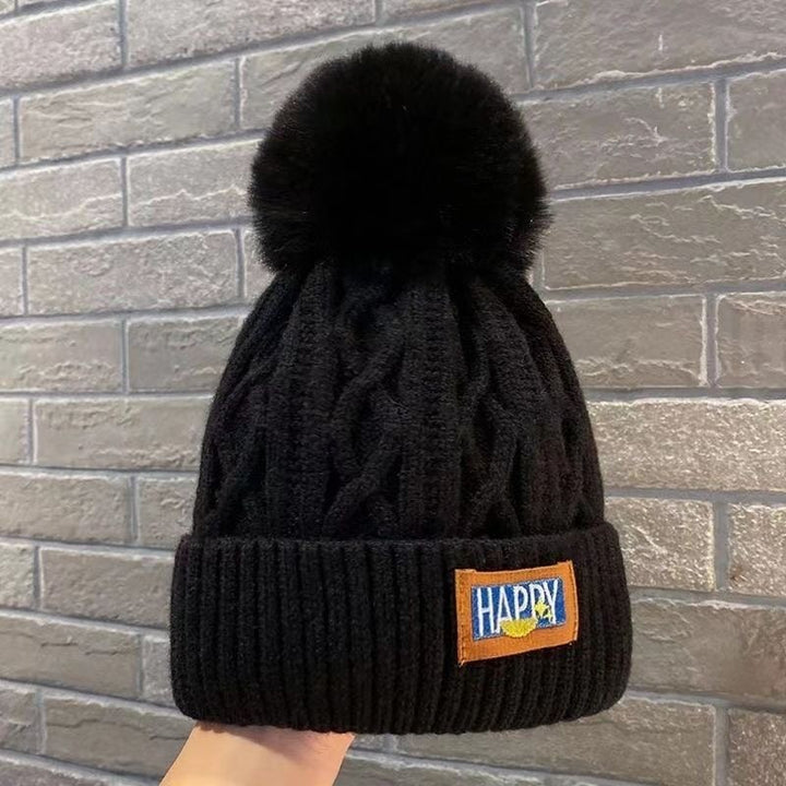 H&F Satin Pom Beanie c