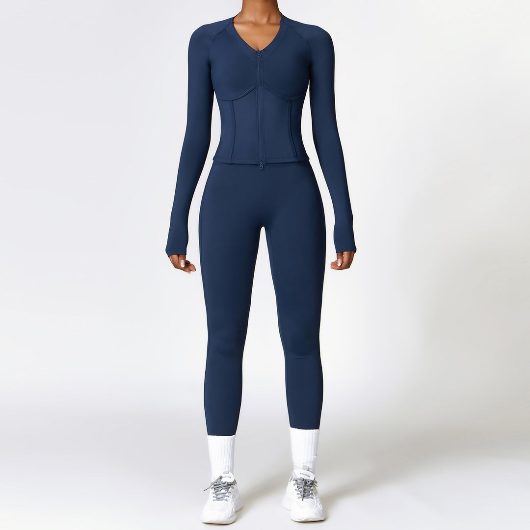 H&F Fleece Yoga Suit c