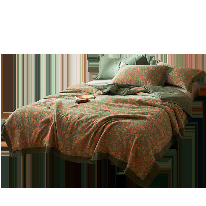 H&F — Cotton Class A Yarn-Dyed Jacquard Summer Blanket