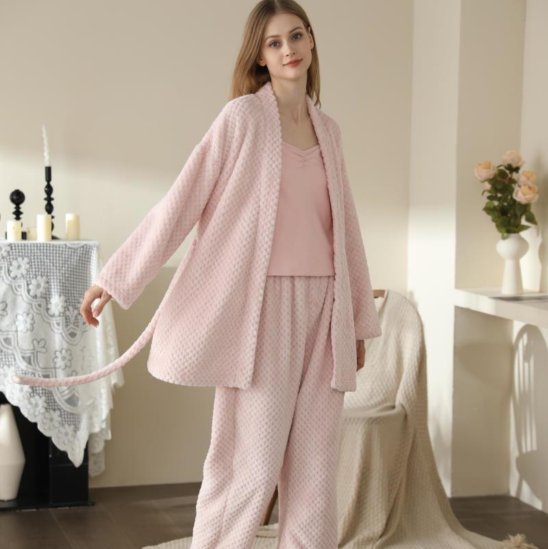 H&F Coral Fleece Pajamas c