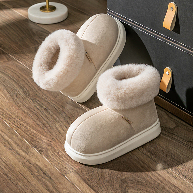 H&F Fur Warm Ankle Boots c