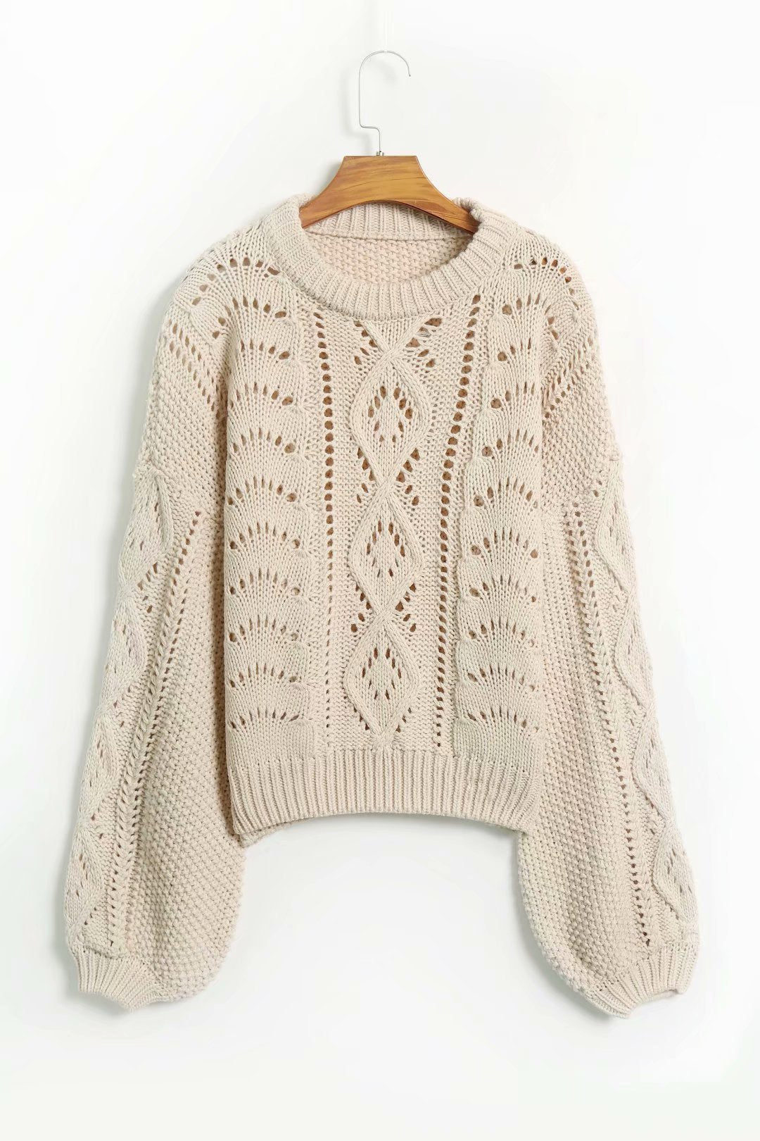 H&F Hollow Twist Sweater c
