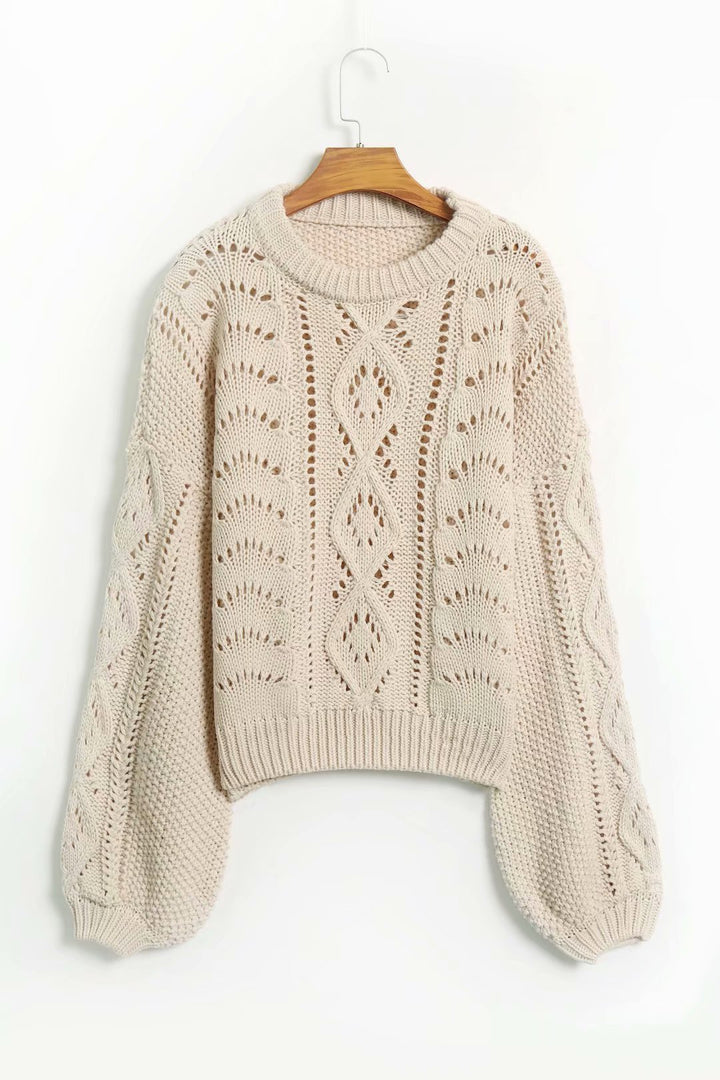 H&F Hollow Twist Sweater c