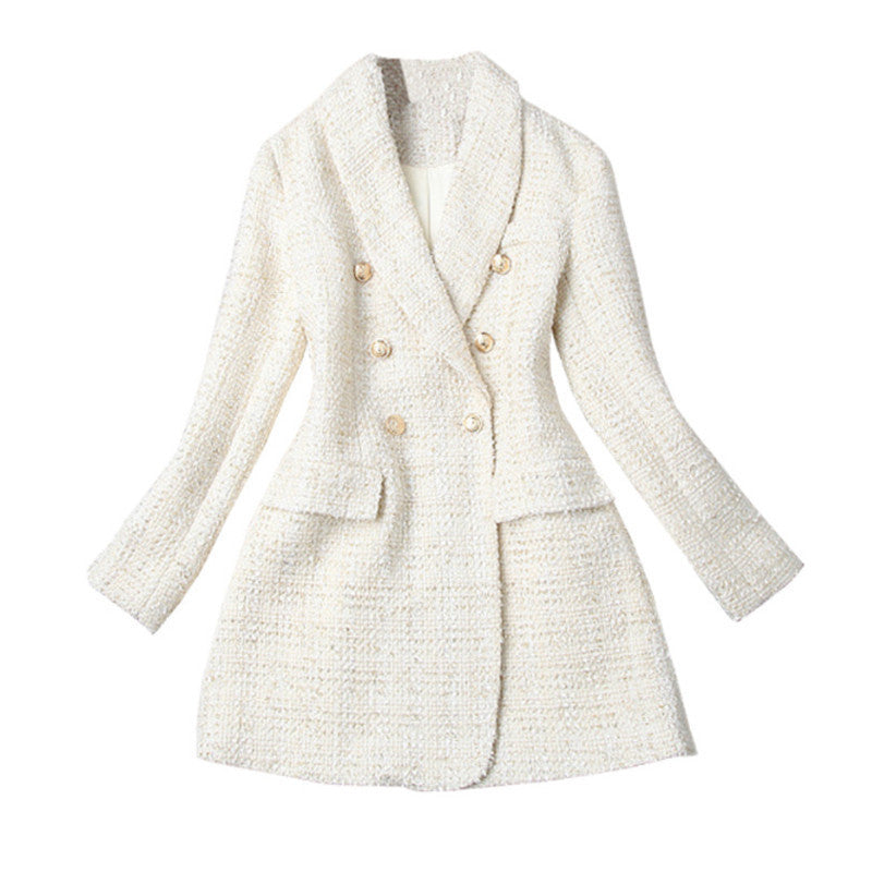 H&F Double-Breasted Tweed c