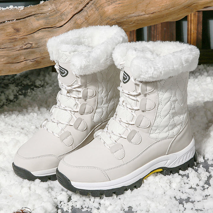 H&F Velvet Snow Boots c