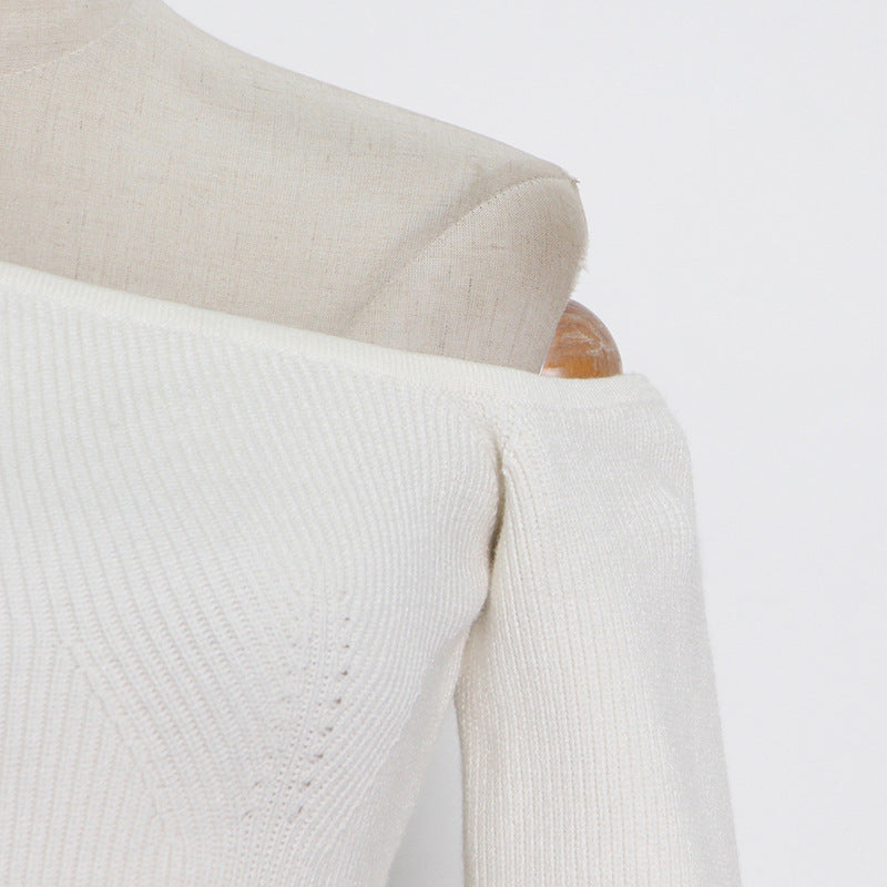 H&F Off Shoulder Sweater c