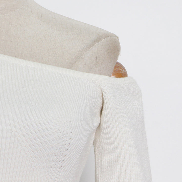 H&F Off Shoulder Sweater c