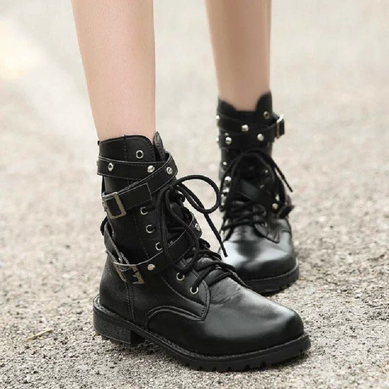 H&F Motorcycle Army Boots c