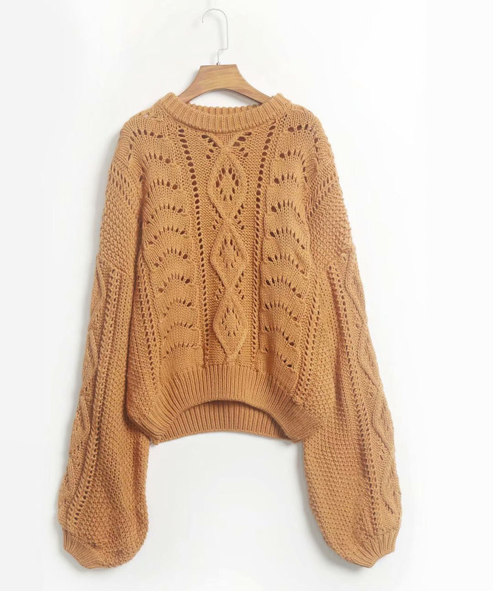 H&F Hollow Twist Sweater c