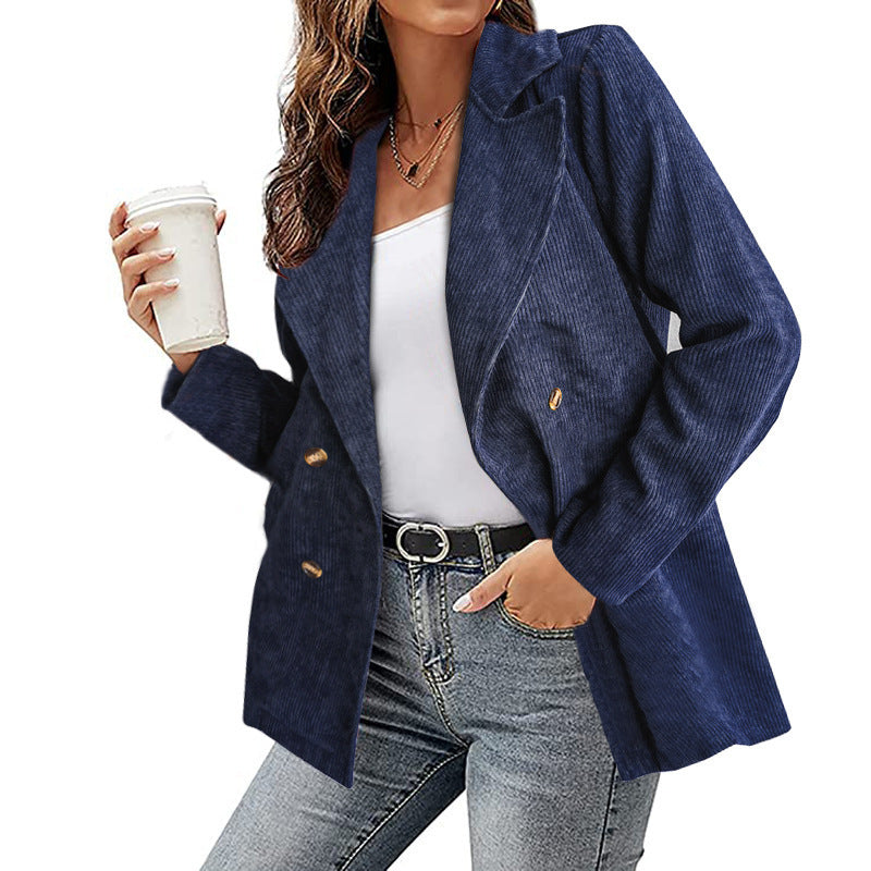 H&F Solid Blazer Jacket c
