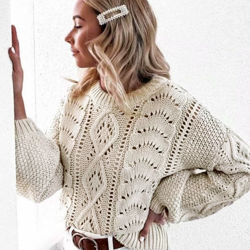 H&F Hollow Twist Sweater c