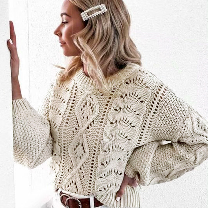 H&F Hollow Twist Sweater c