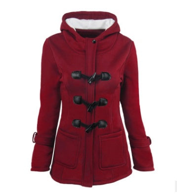 H&F Fur Collar Parka c