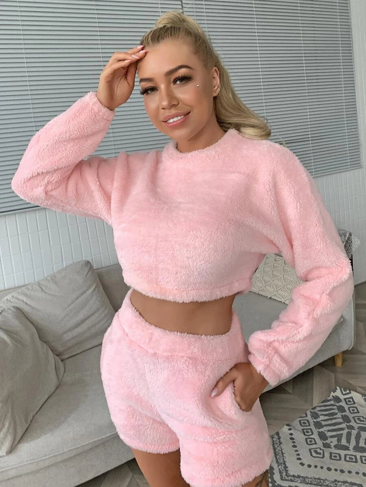H&F Coral Fleece Suit c