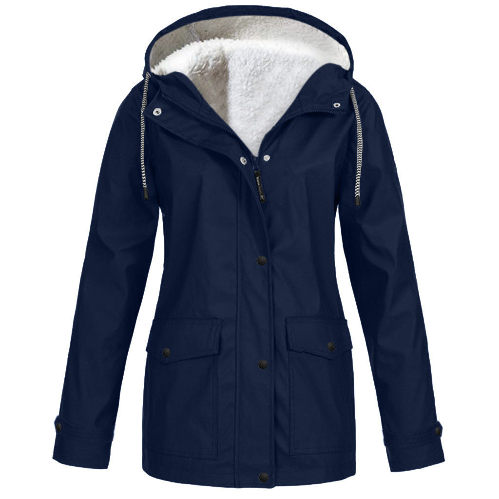 H&F Fleece Hooded Jacket c