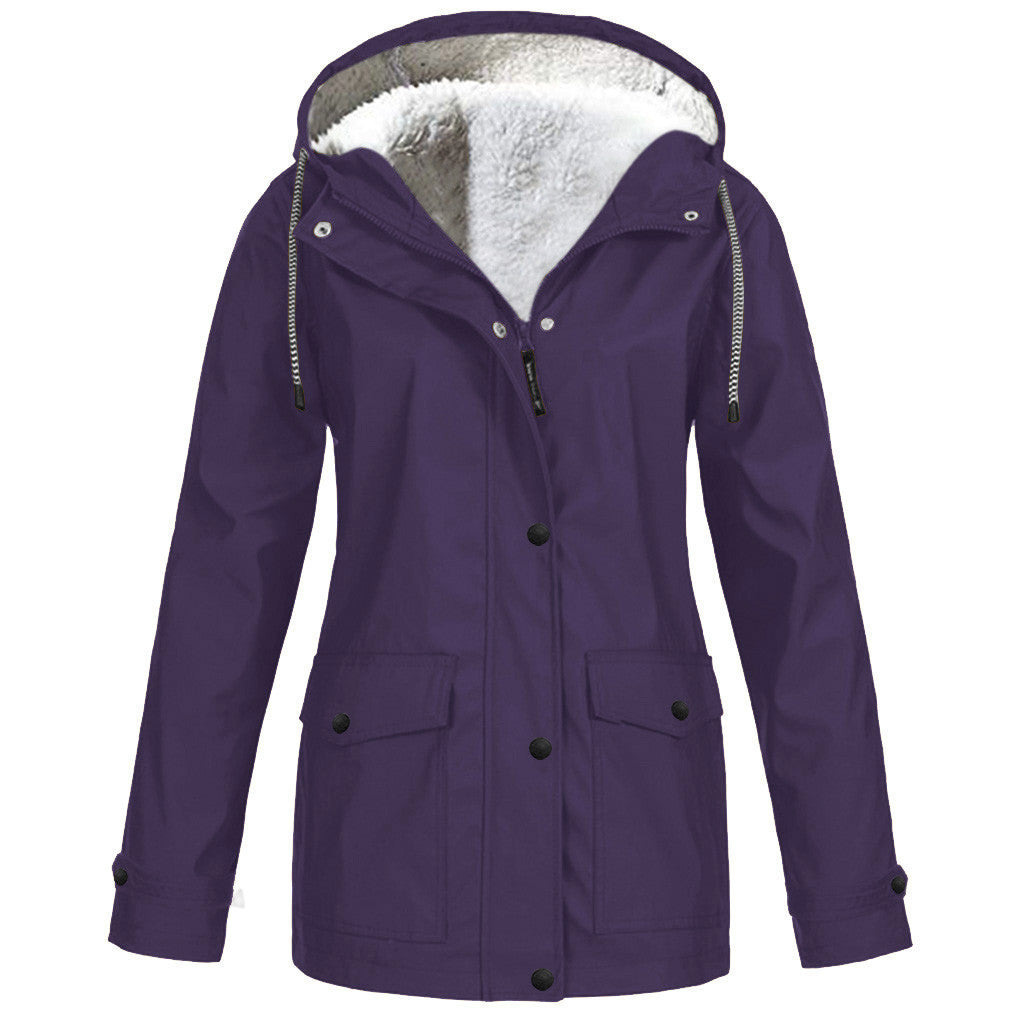 H&F Fleece Hooded Jacket c