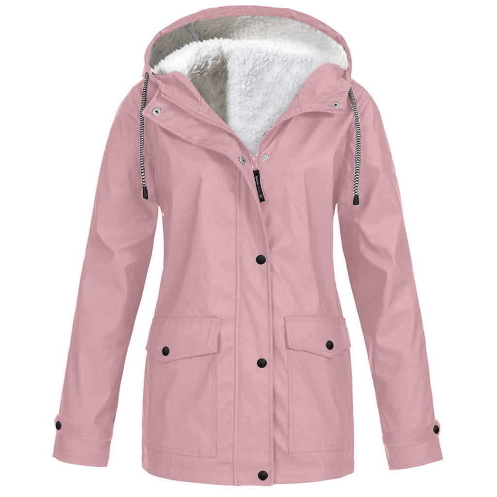H&F Fleece Hooded Jacket c