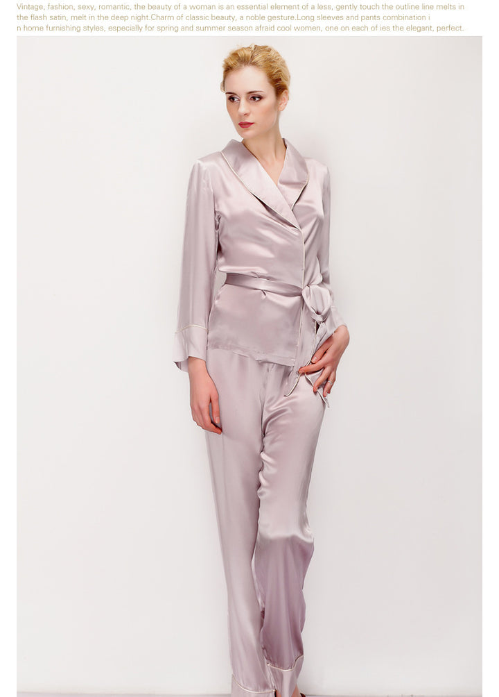 H&F Mulberry Silk Pajamas c