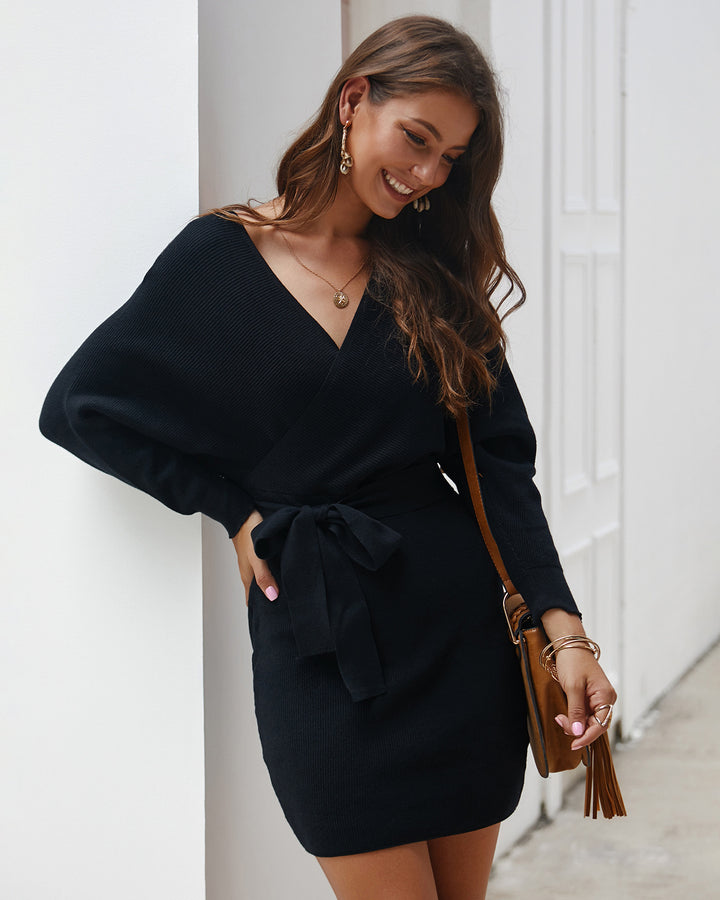 H&F Bandage Knit Sweater c