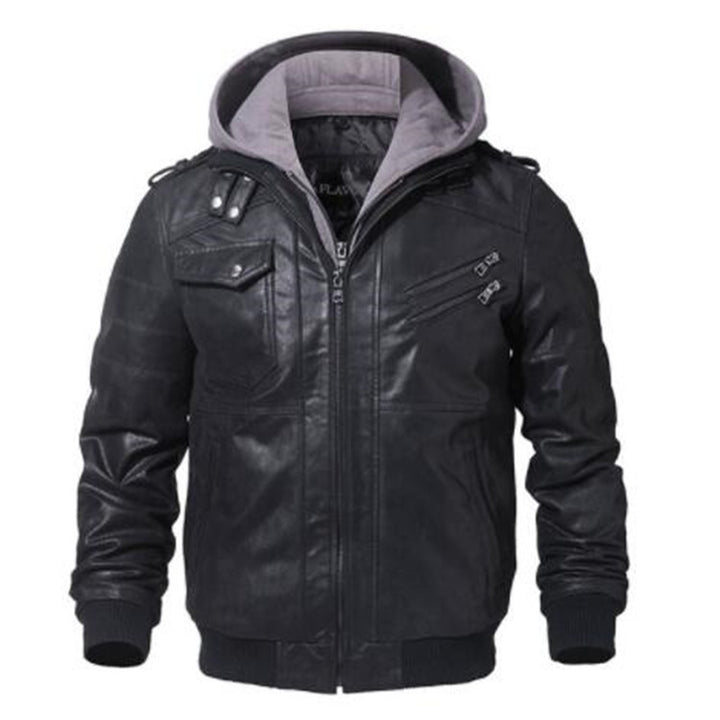 H&F Motorcycle Hooded Coat c
