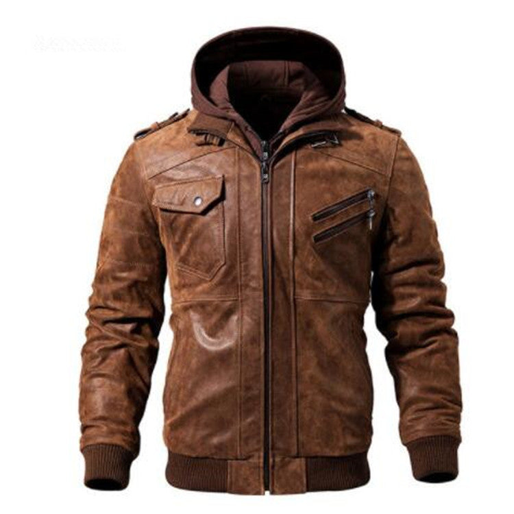 H&F Motorcycle Hooded Coat c