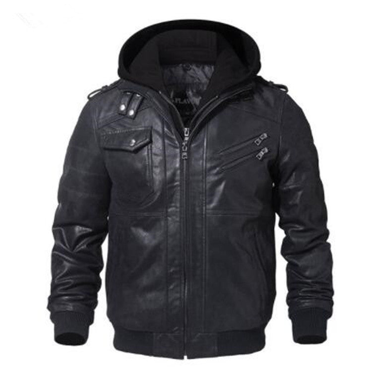 H&F Motorcycle Hooded Coat c