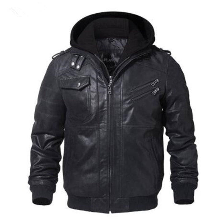 H&F Motorcycle Hooded Coat c